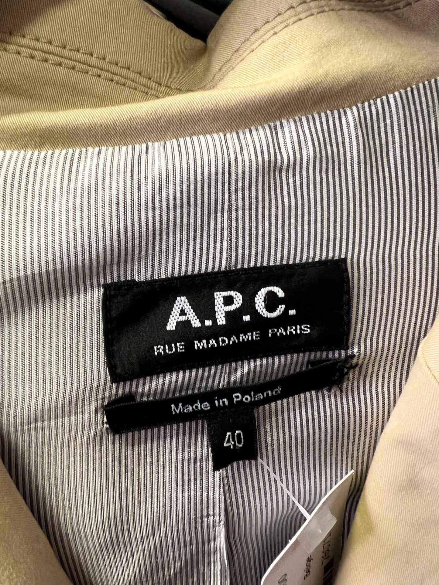 Size 40 (L) | A.P.C. Manteau Silvana Jacket