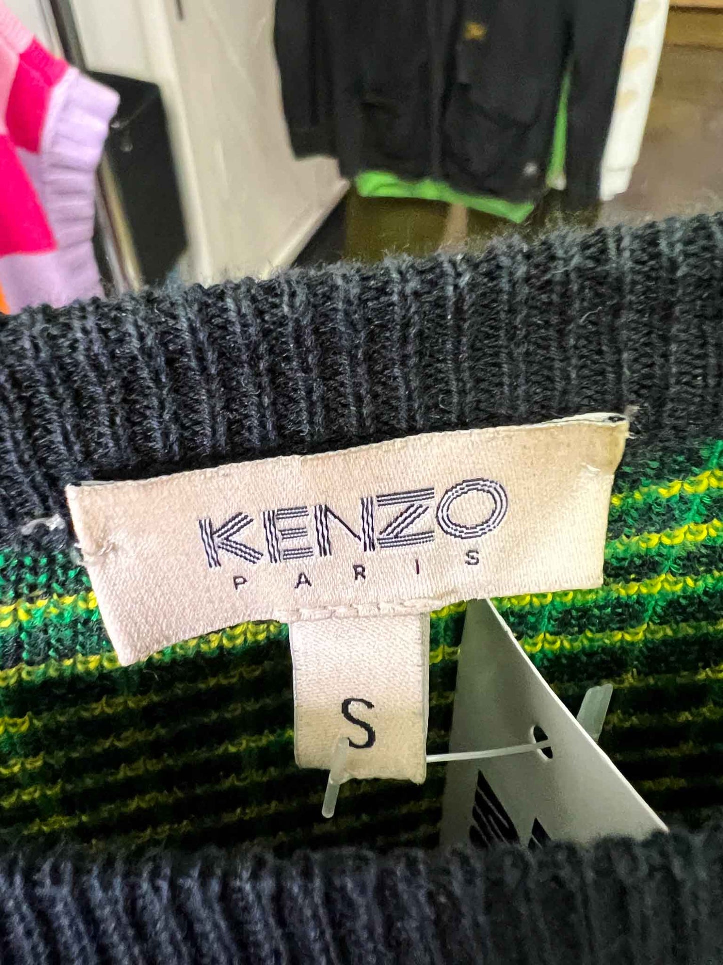 Size S | Kenzo Paris Vintage Cotton Knit Jumper