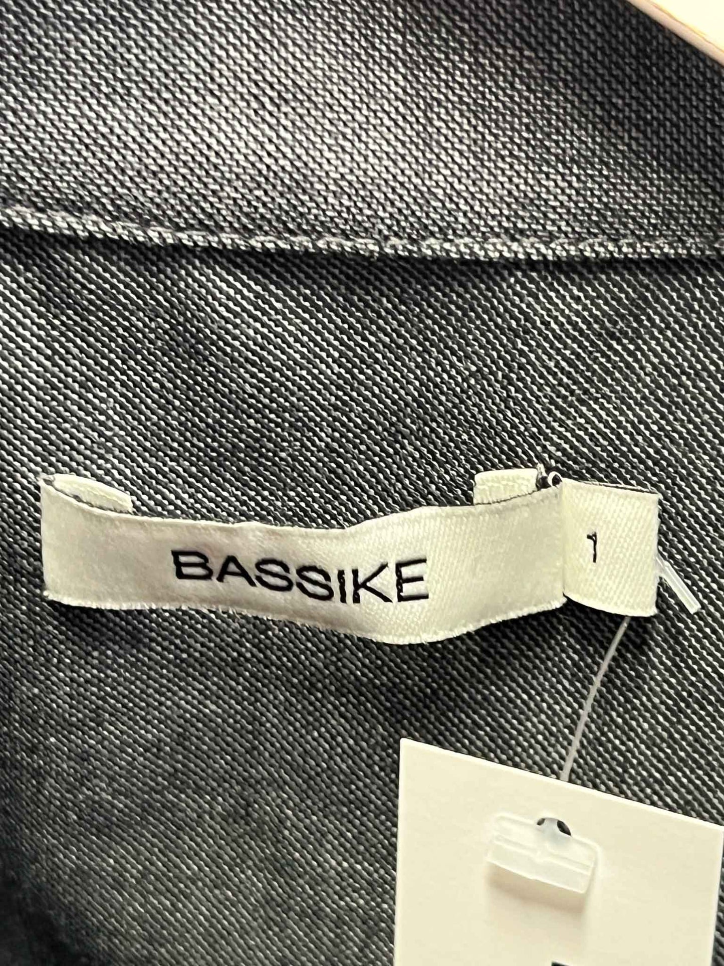 Size 1 (S) | Bassike Cropped Fit Shirt