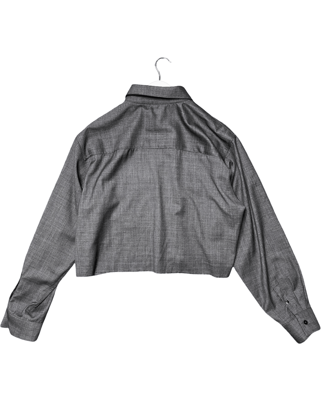Size 1 (S) | Bassike Cropped Fit Shirt