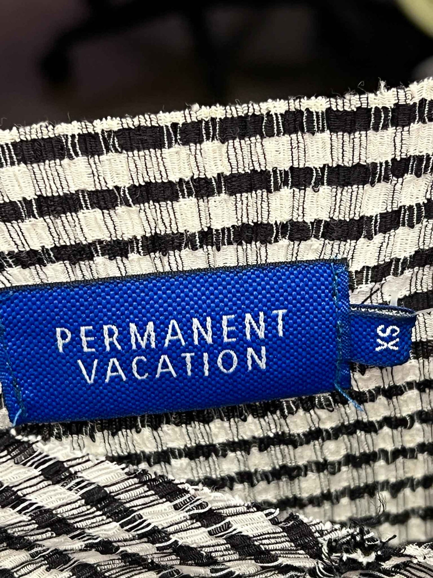 Size XS | Permanent Vacation Metaphor Top