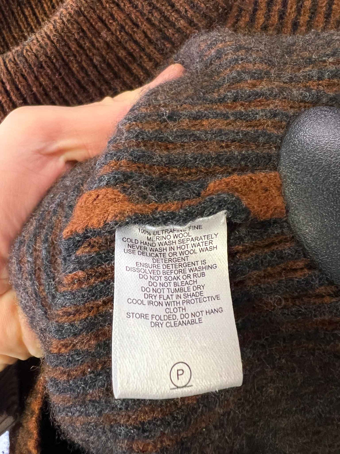 Size S | Alpha60 Ribbed Merino Jumper