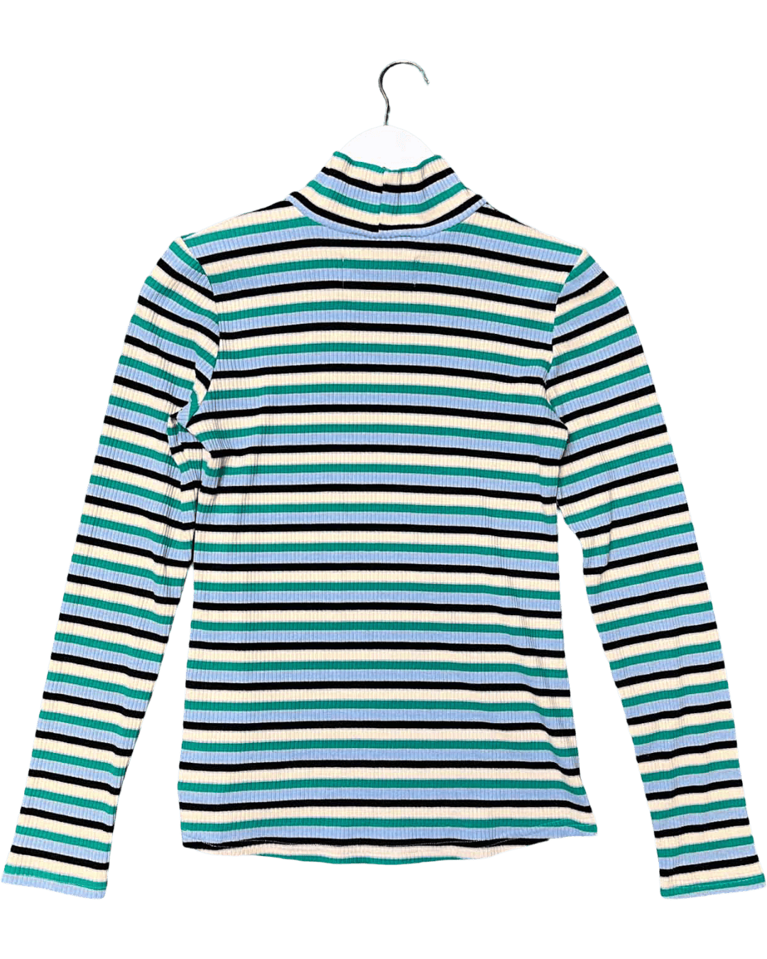 Size 10 | Kuwaii Ribbed Stripy Top