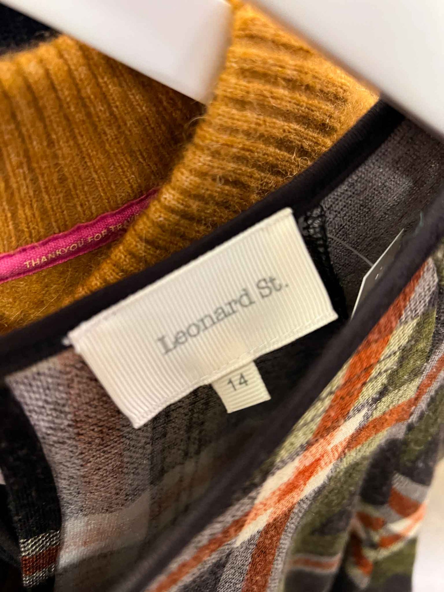 Size 14 | Leonard St. Plaid Top