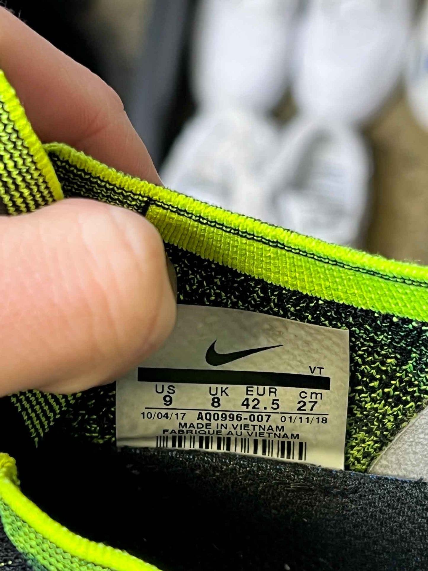 Size 42.5 | Nike Vapormax x Acronym Sneakers