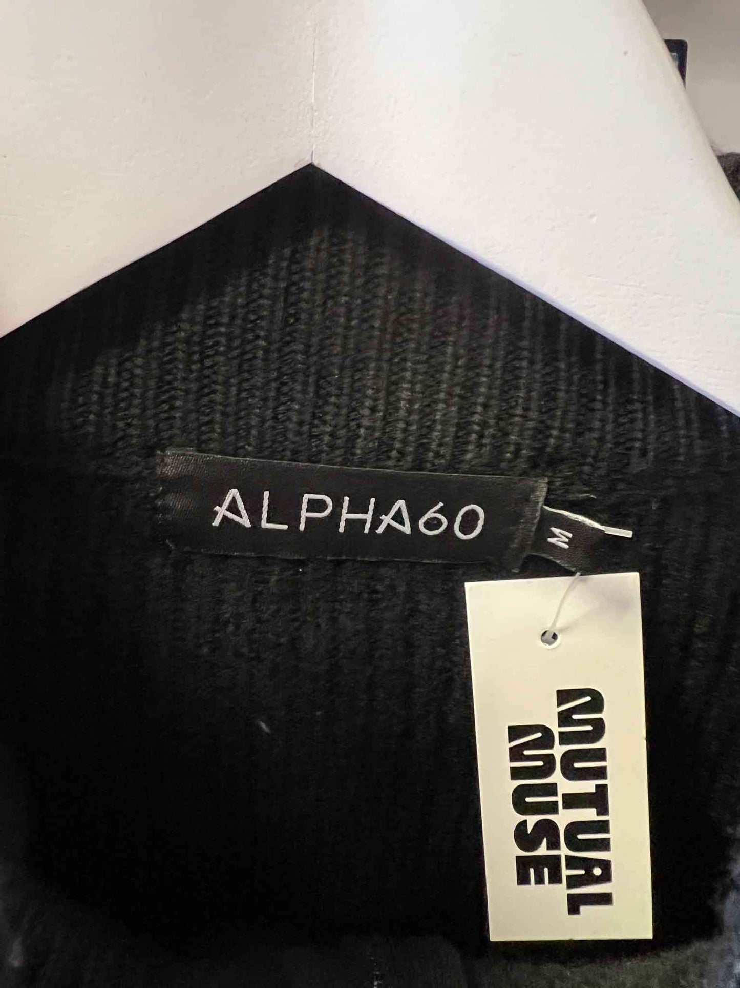 Size M | Alpha60 Merino Zip-Up Jumper