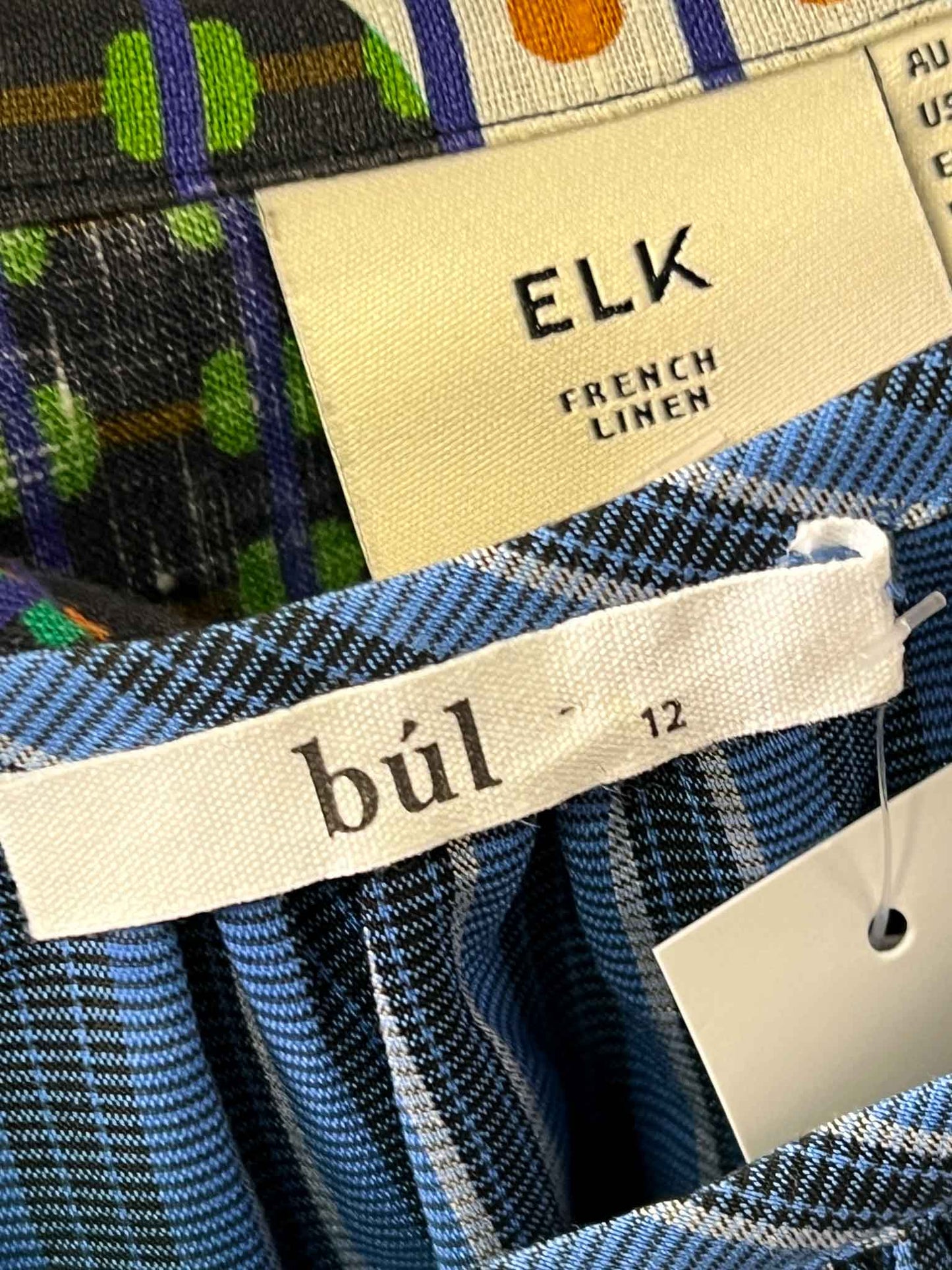 Size 12 | Búl Tie Waist Striped Dress With Tags