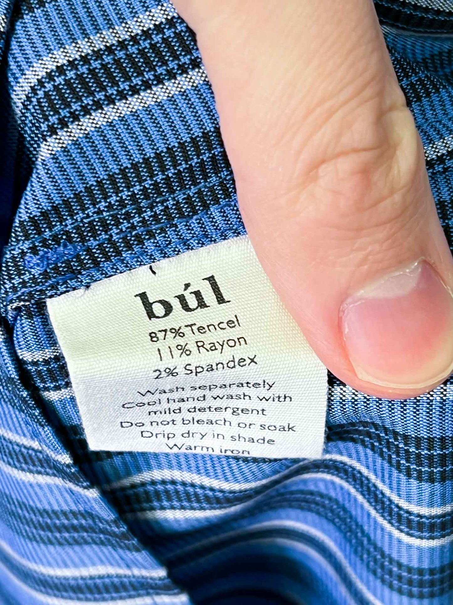 Size 12 | Búl Tie Waist Striped Dress With Tags