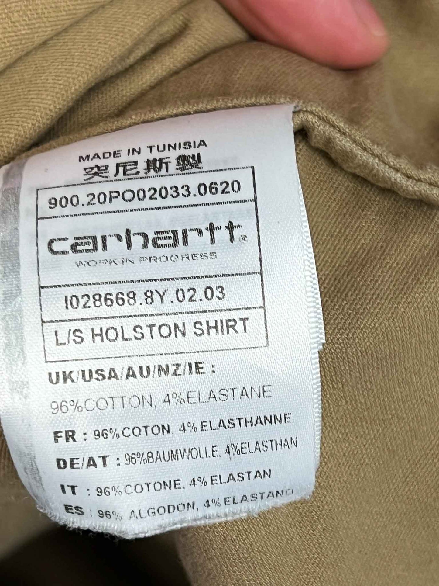 SIze M | Carhartt WIP Moleskine Shirt