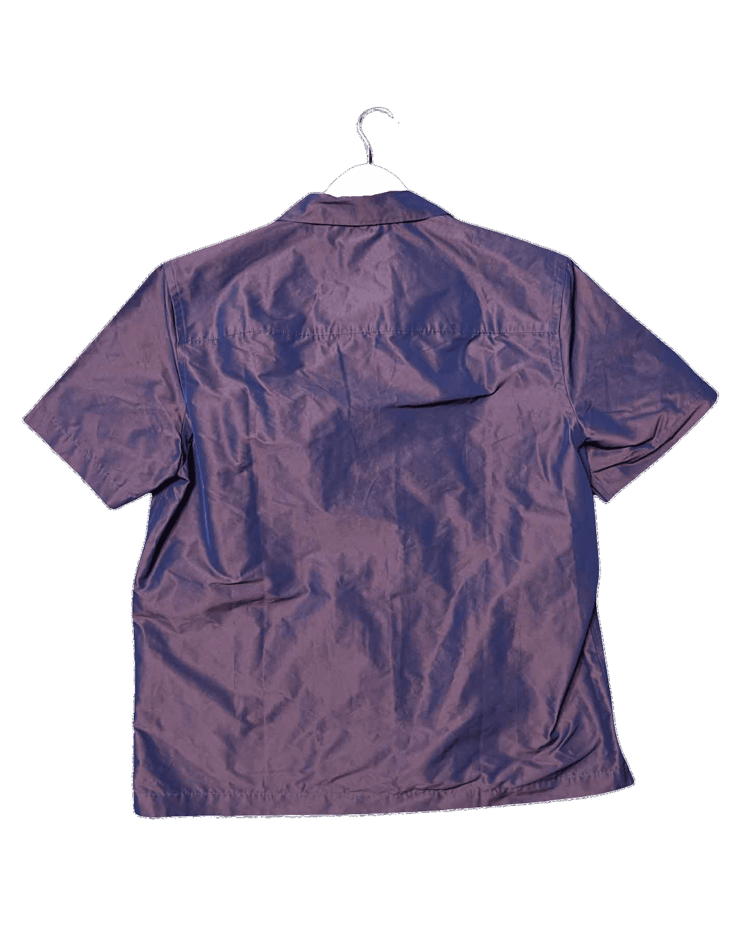 Size L | Saturdays NYC Satin Boxy Shirt