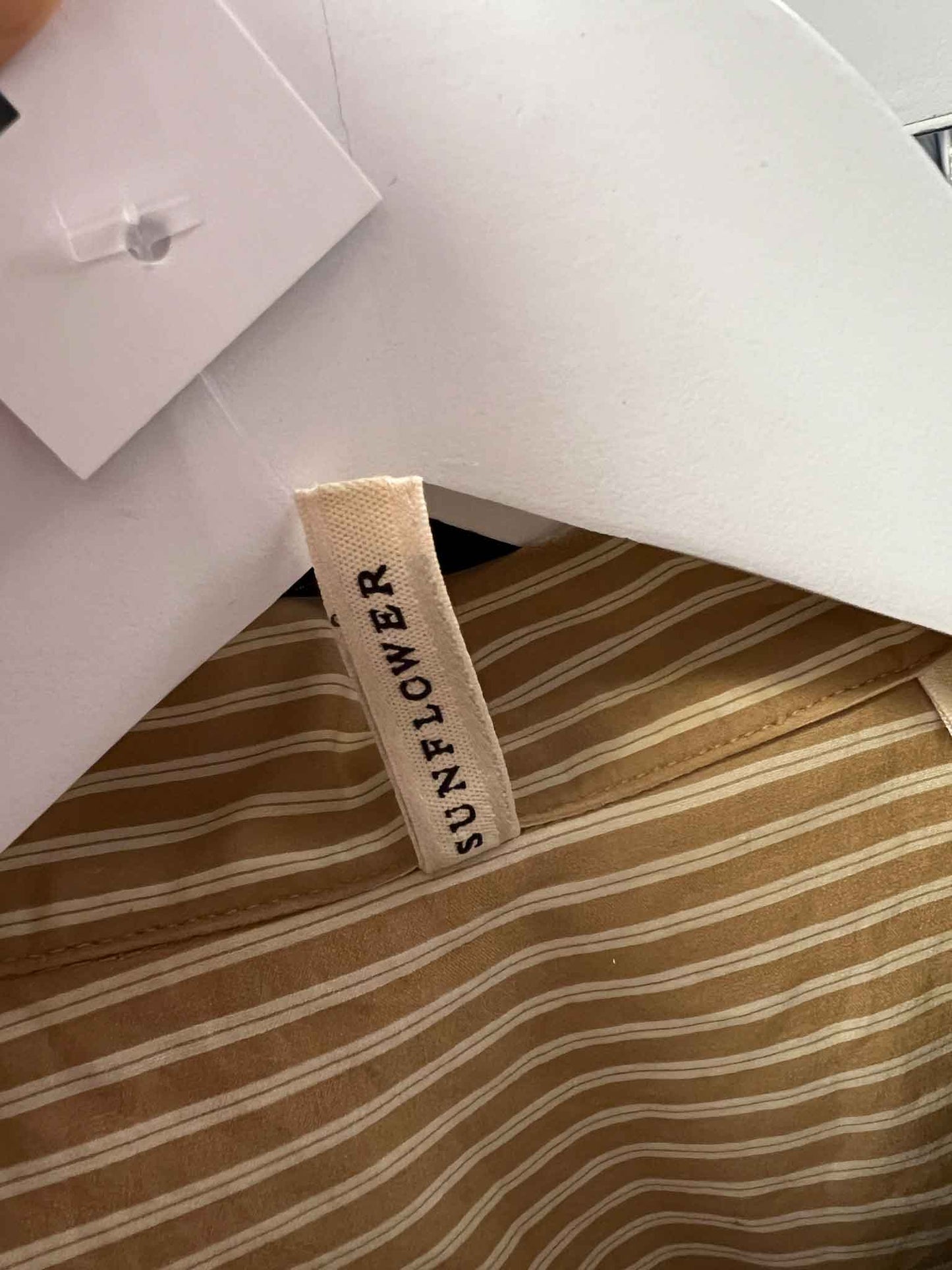 Size XL | Sunflower Boxy Stripe Shirt