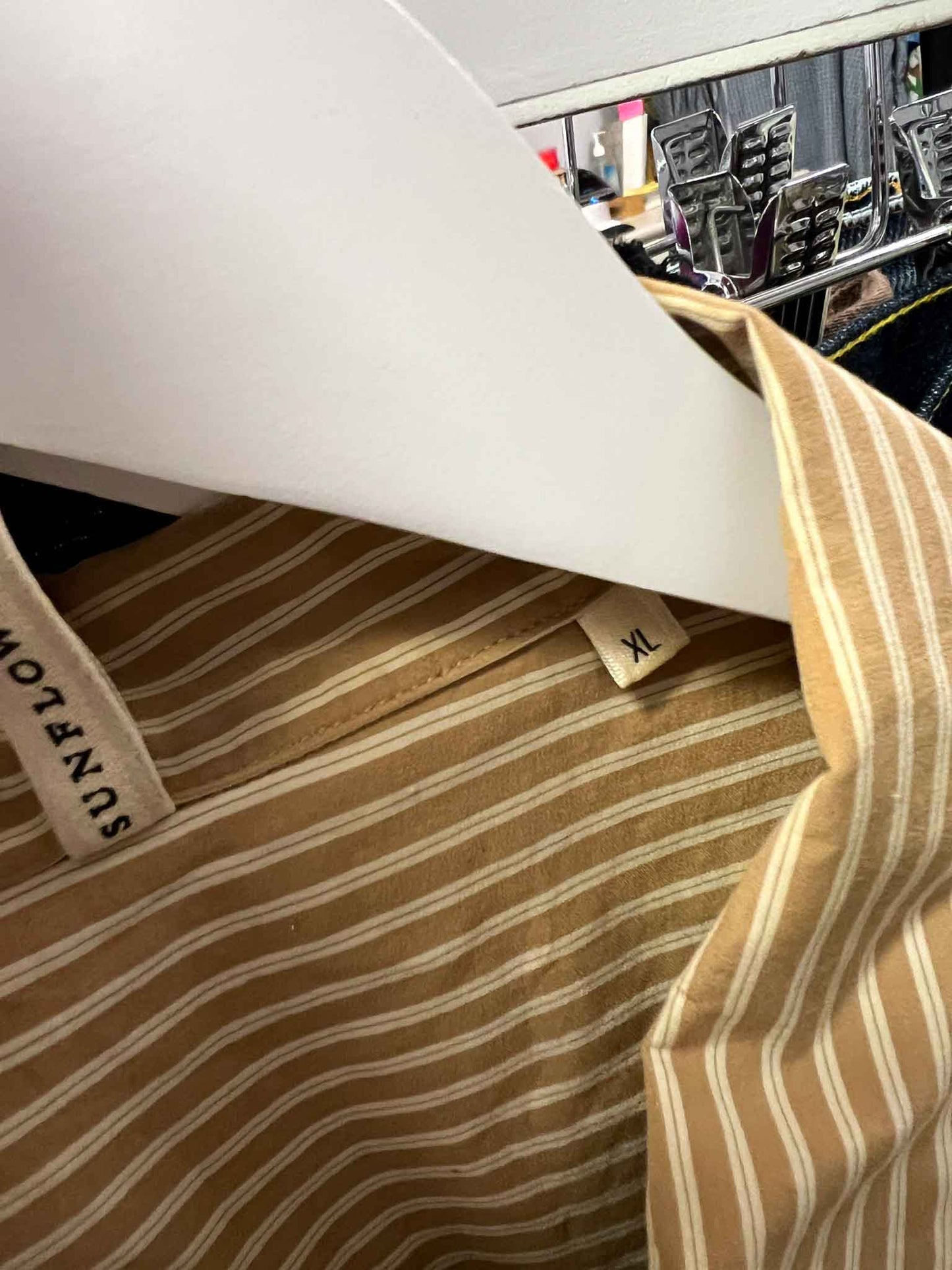 Size XL | Sunflower Boxy Stripe Shirt