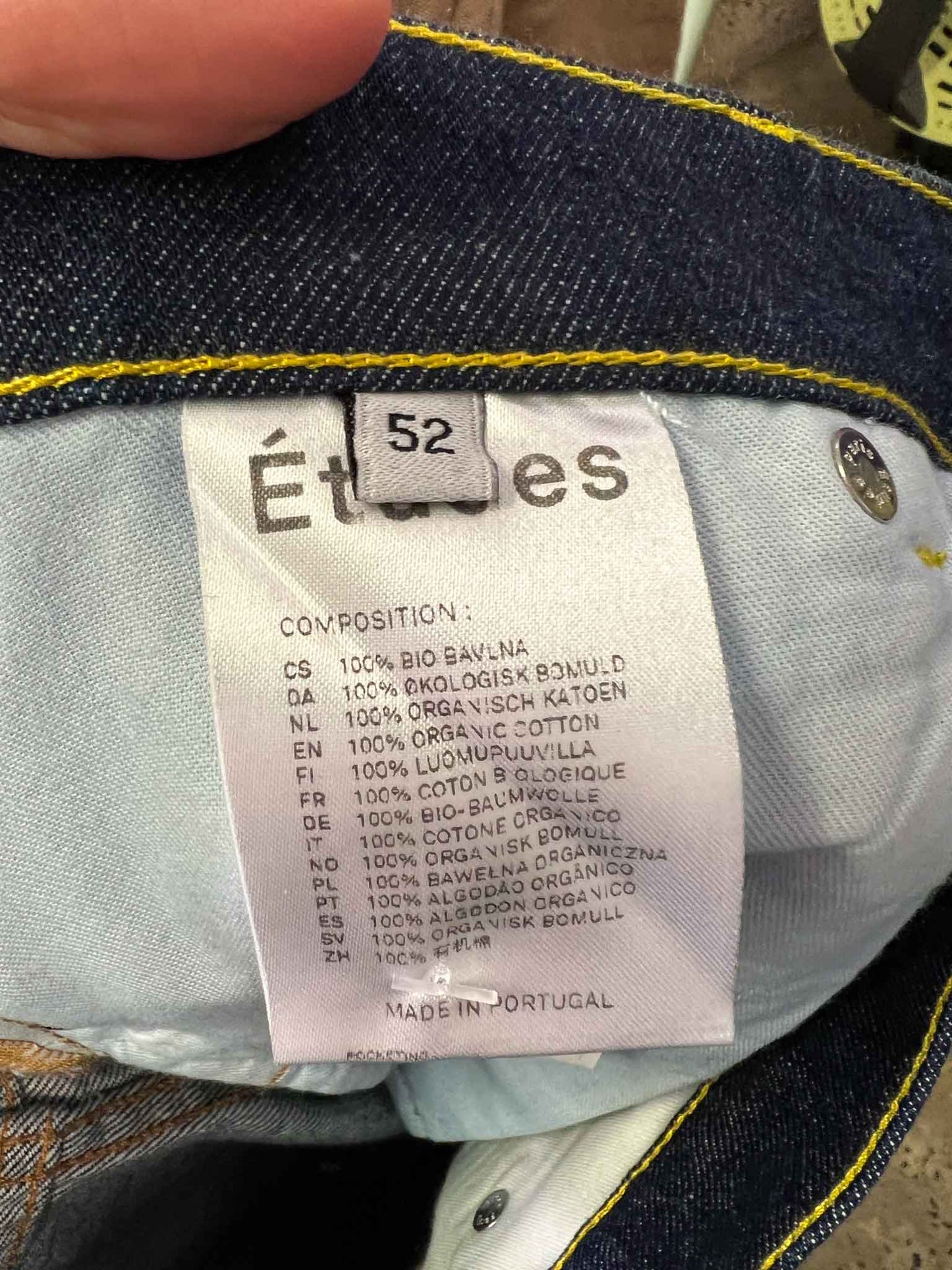 Size 52 (36-38) | Études Studio Flame Jeans