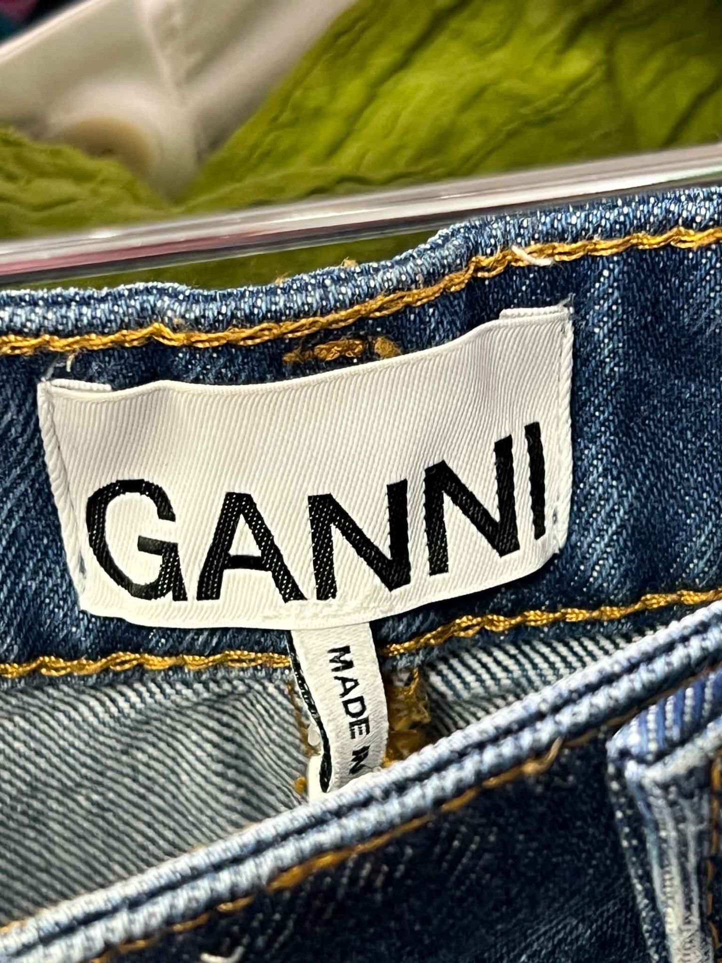Size 38 (M) | Ganni Denim Maxi Skirt