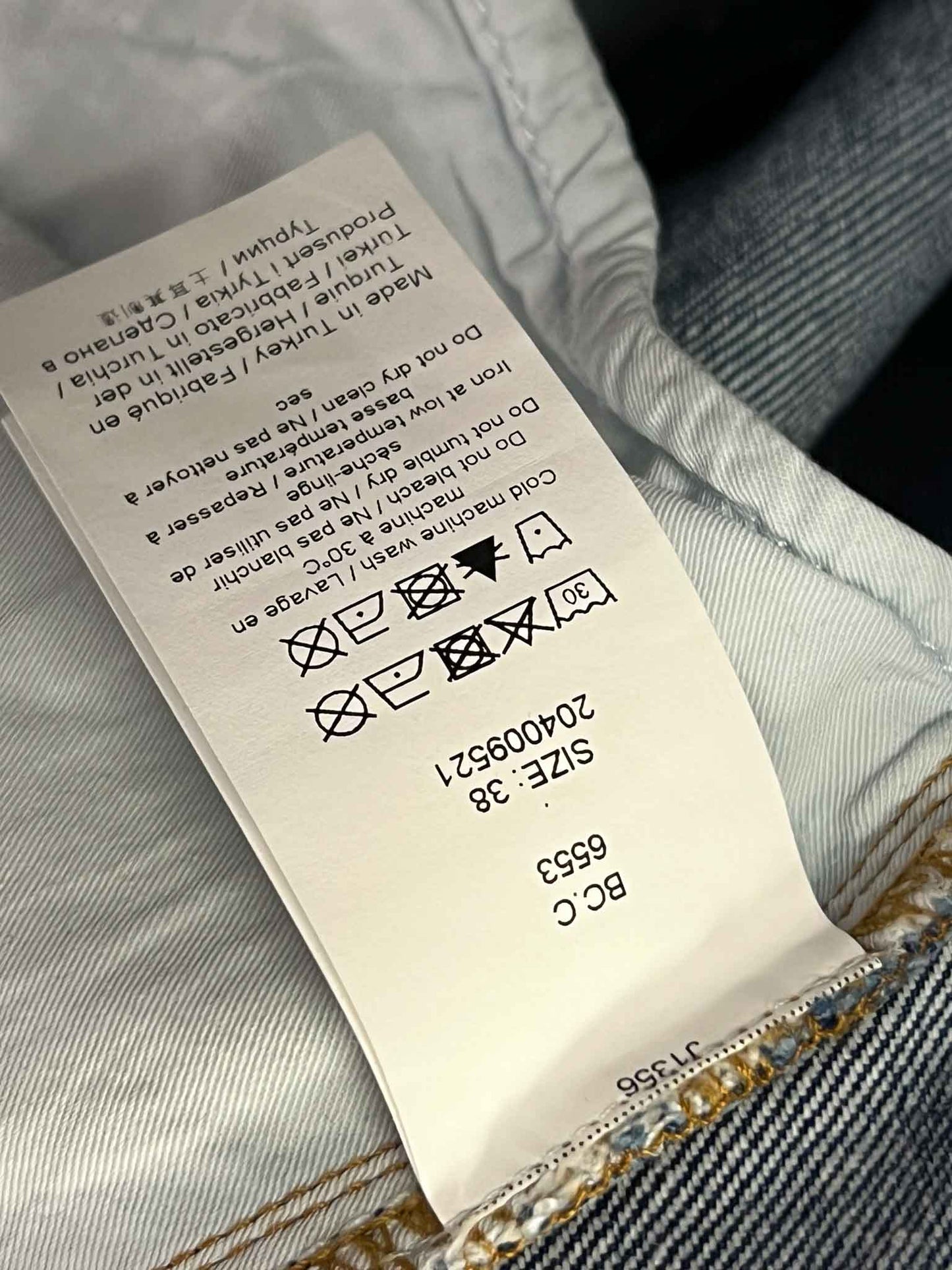 Size 38 (M) | Ganni Denim Maxi Skirt