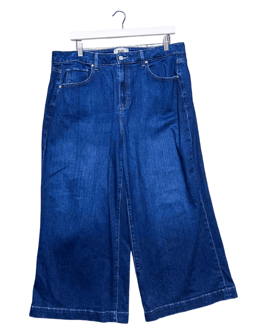 Size 16W | Paige Wide Leg Jeans