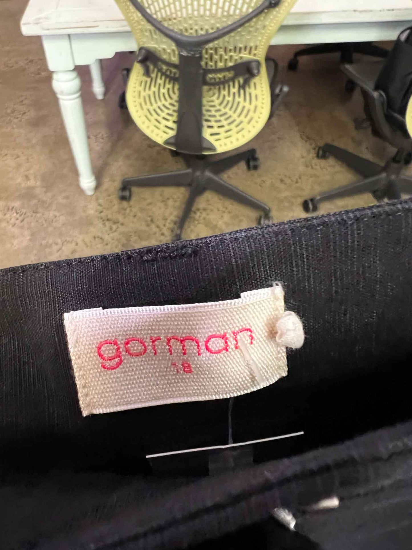 Size 18 | Gorman Embroidered Lettuce Hem Pants