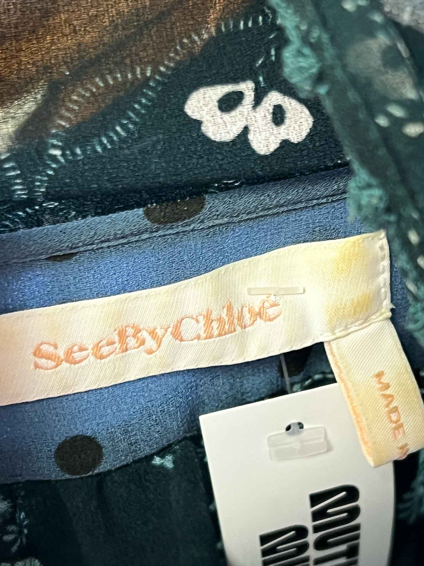 Size M | See by Chloé Vintage Sheer Top