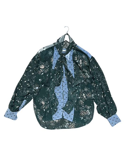 Size M | See by Chloé Vintage Sheer Top