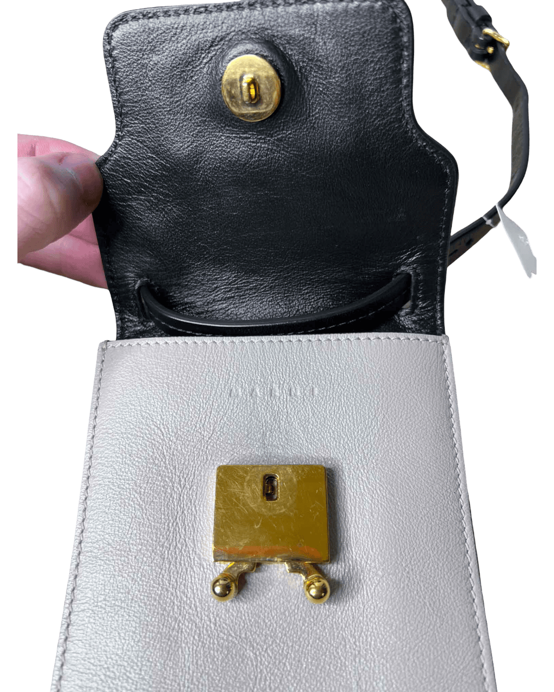 Marni Leather Crossbody Bag