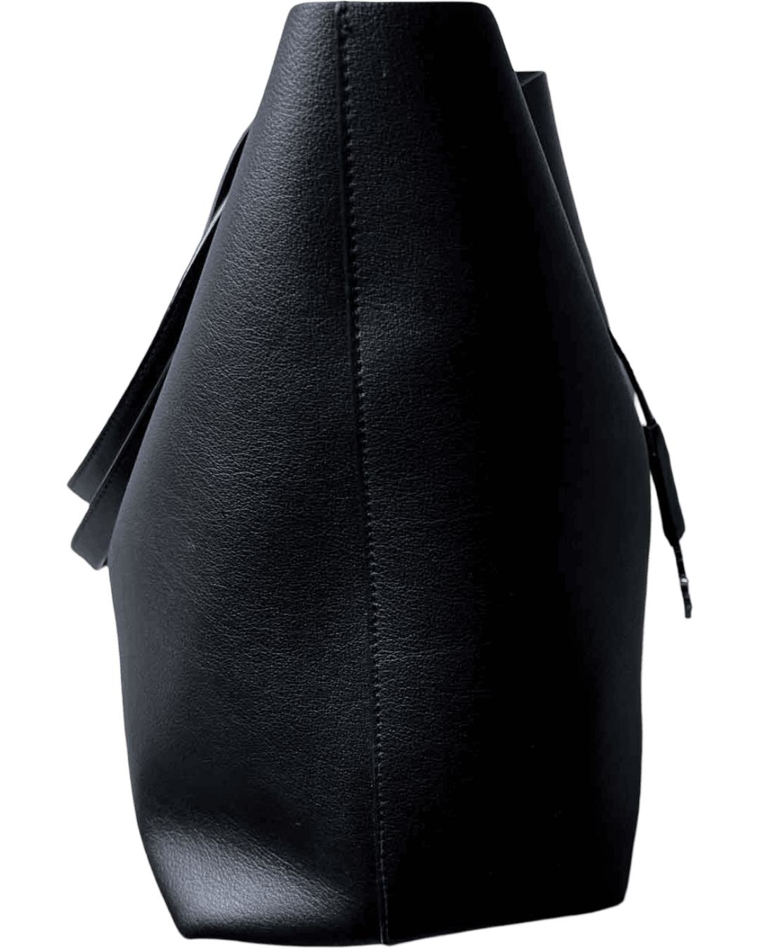 Saint Laurent Leather Shopping Tote Bag