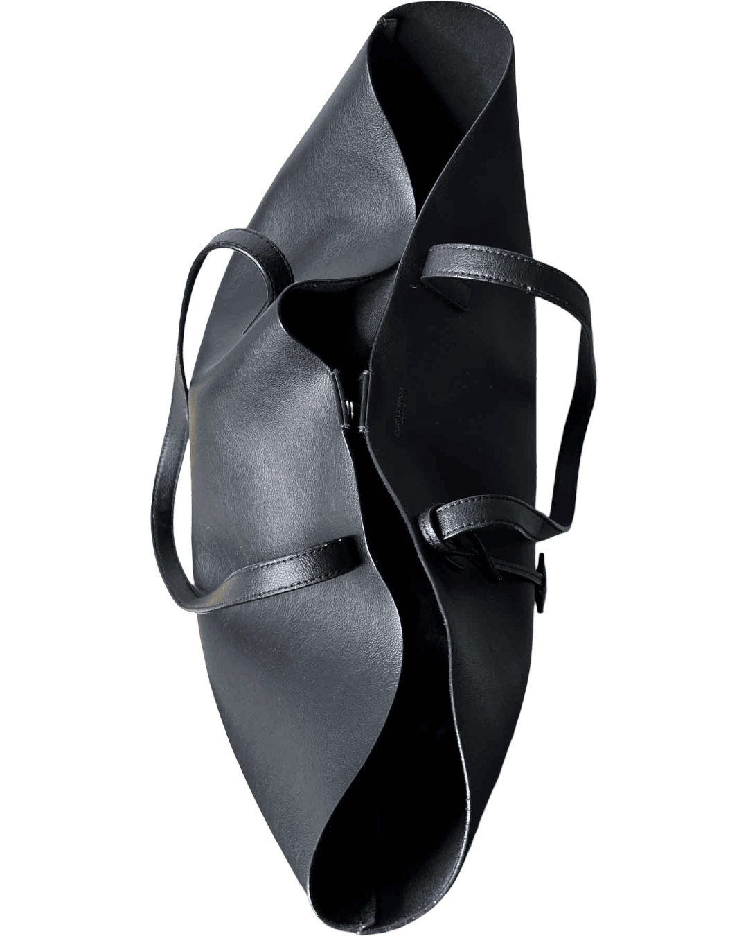 Saint Laurent Leather Shopping Tote Bag