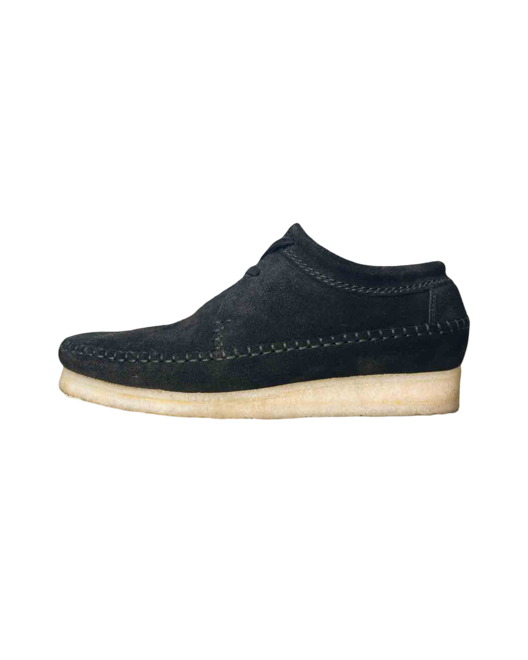 Size 39.5 | Clarks Black Suede Weaver Shoe