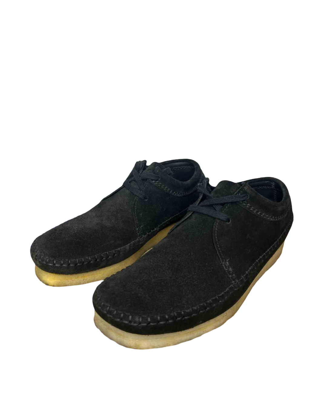 Size 39.5 | Clarks Black Suede Weaver Shoe