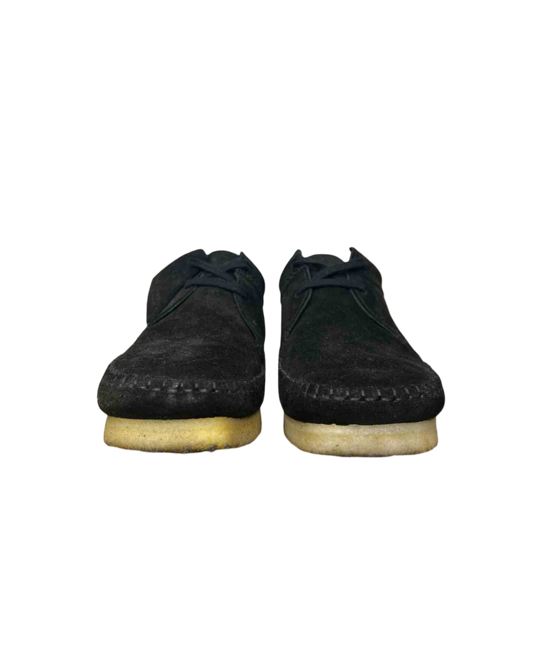 Size 39.5 | Clarks Black Suede Weaver Shoe