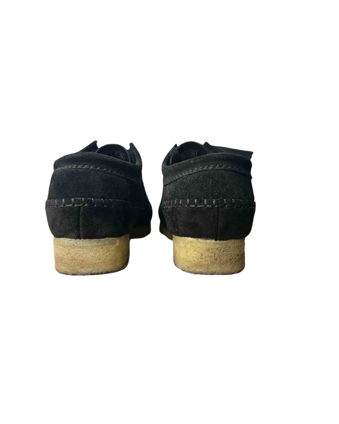 Size 39.5 | Clarks Black Suede Weaver Shoe