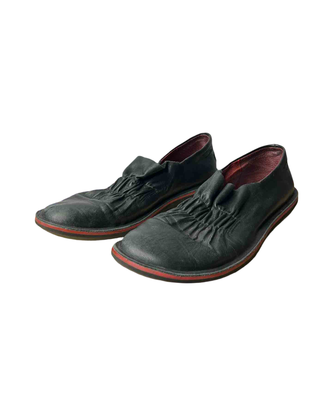 Size 37 | Camper Leather Scrunch Slip-ons