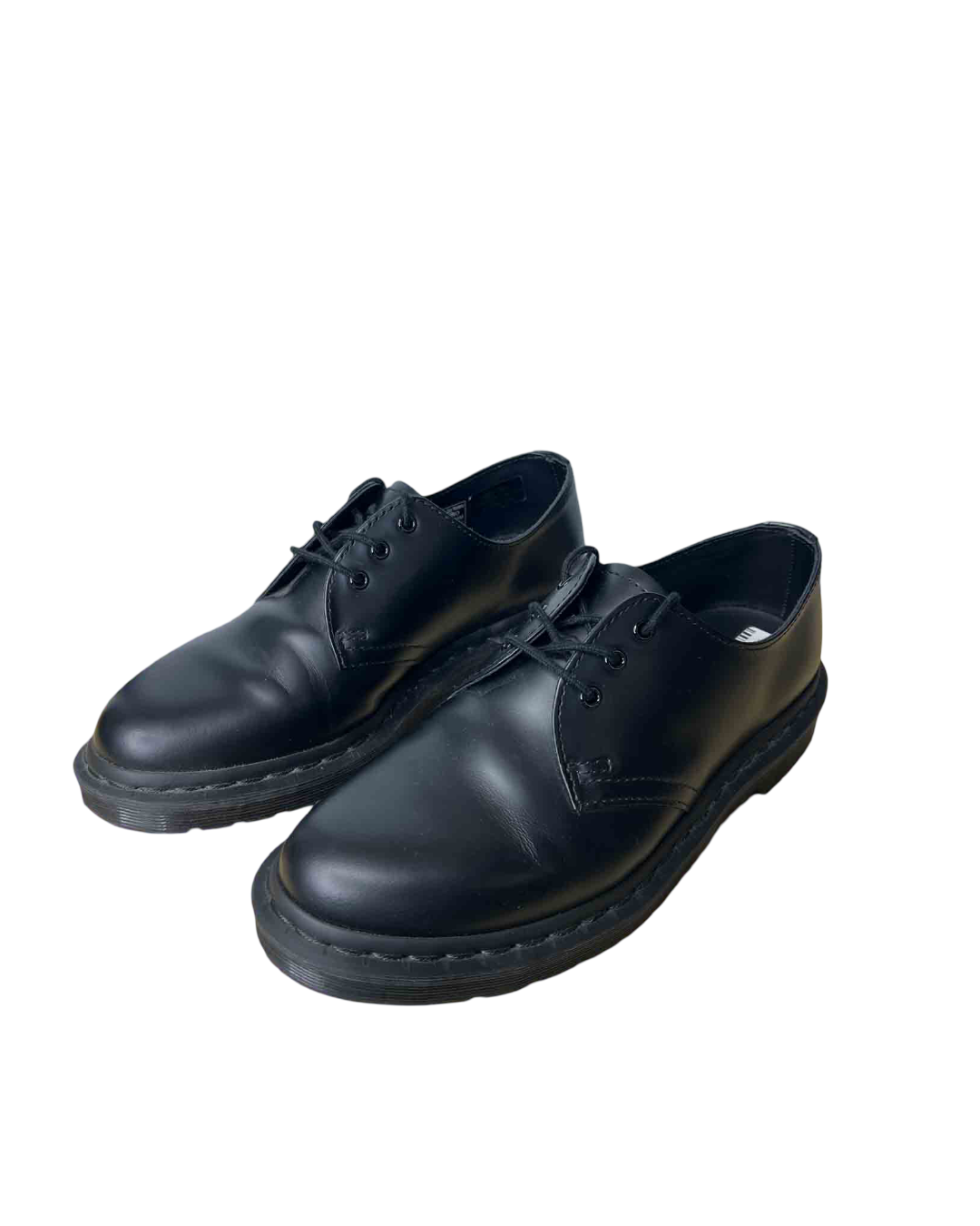 Size 37 | Dr Martens Black Mono Smooth Leather Derbys