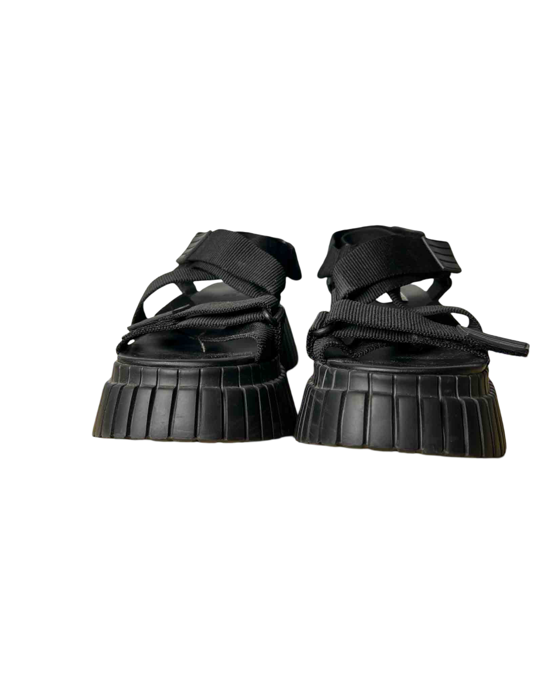 Size 40 | Camper Black Chunky Platform Sandal