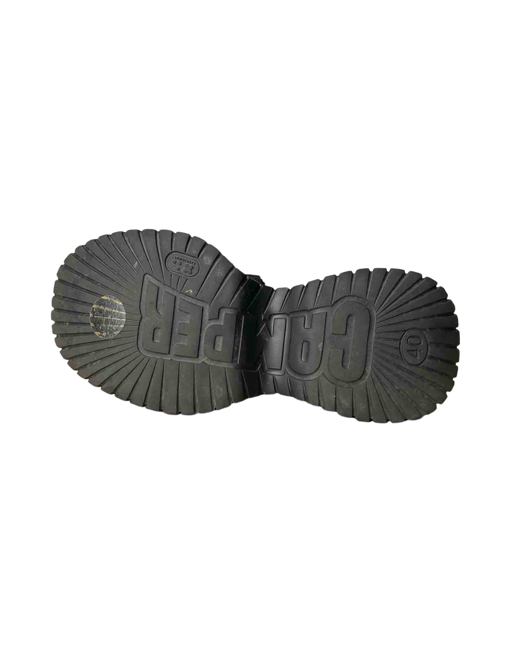 Size 40 | Camper Black Chunky Platform Sandal