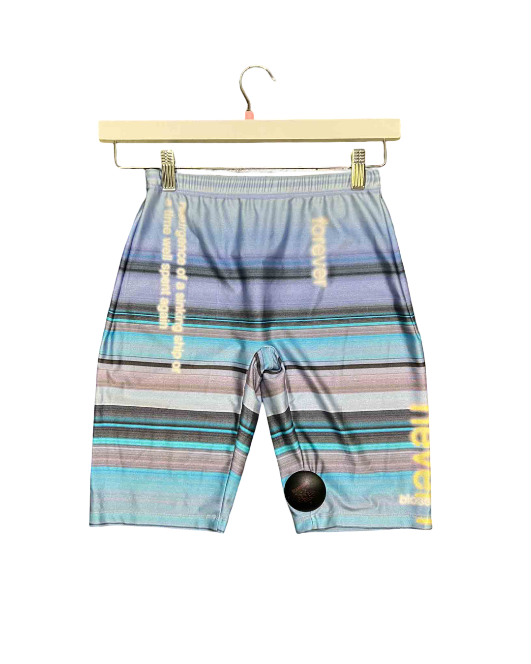Size S | Alix Higgins Blue Bike Shorts