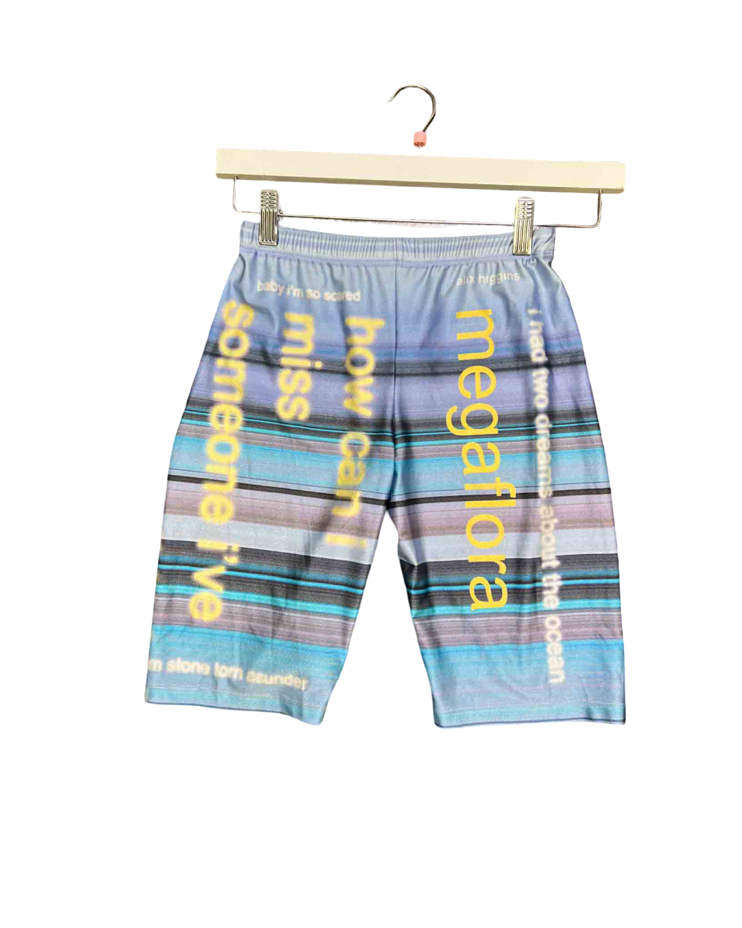 Size S | Alix Higgins Blue Bike Shorts