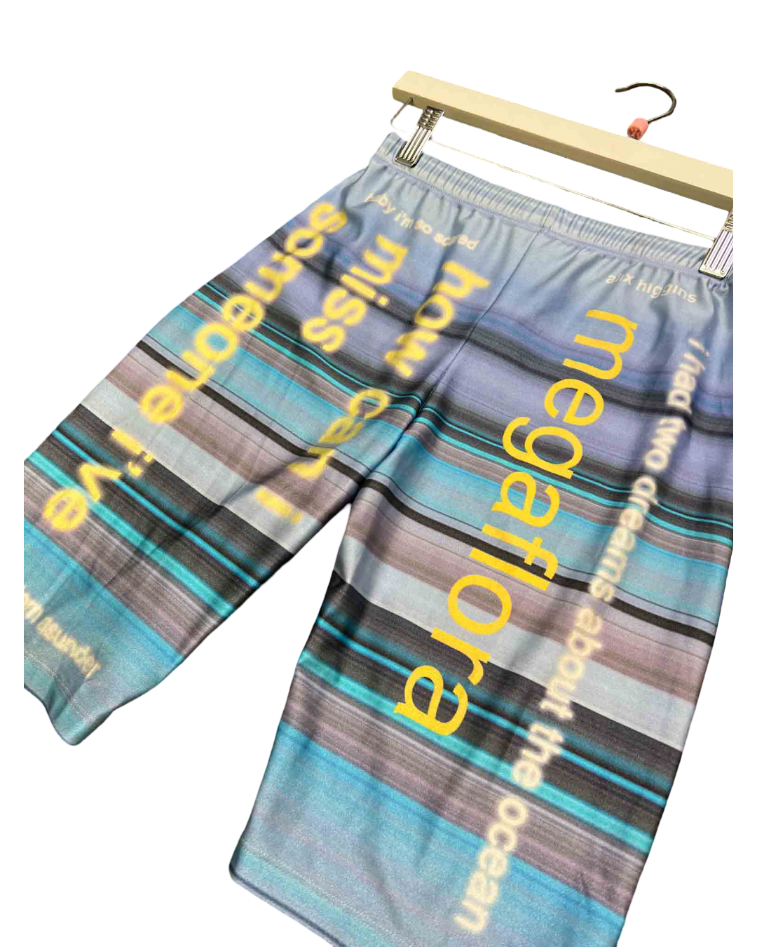 Size S | Alix Higgins Blue Bike Shorts