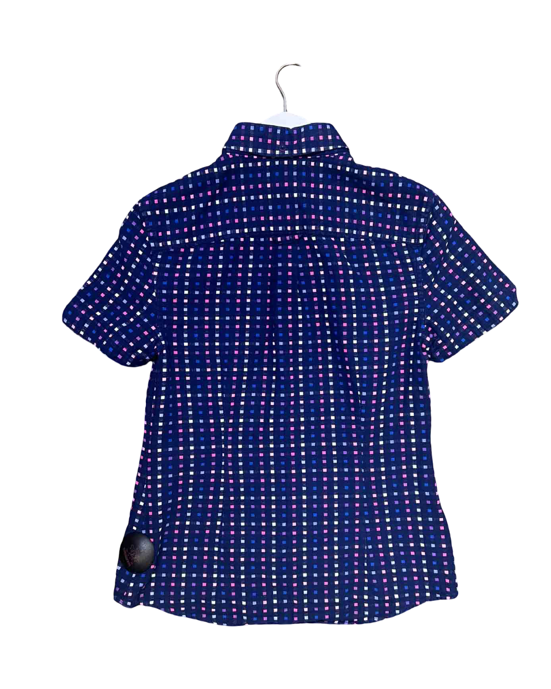Size 10 | Fred Perry Blue and Pink Check Shirt