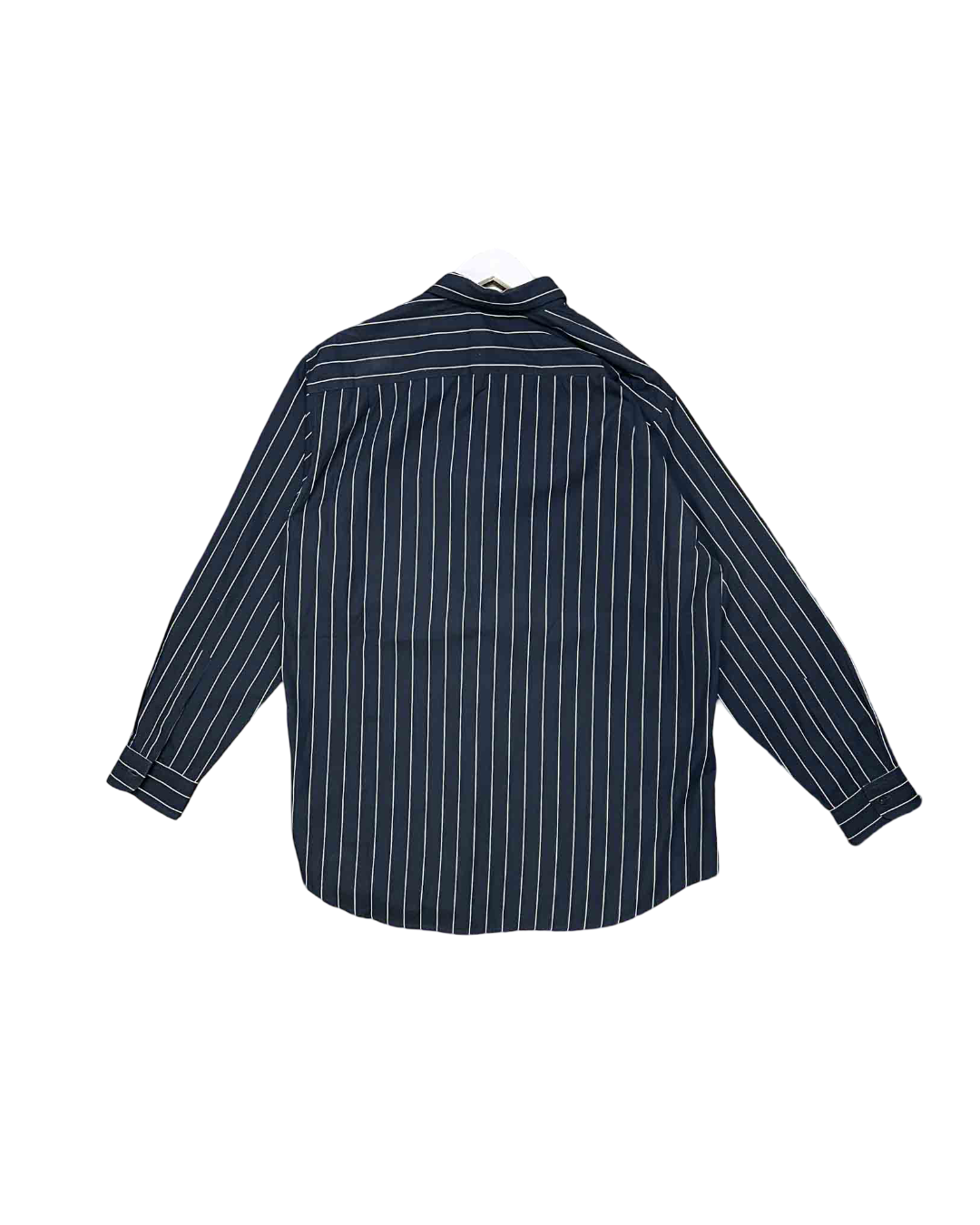 Size L | Kowtow Black Striped Shirt