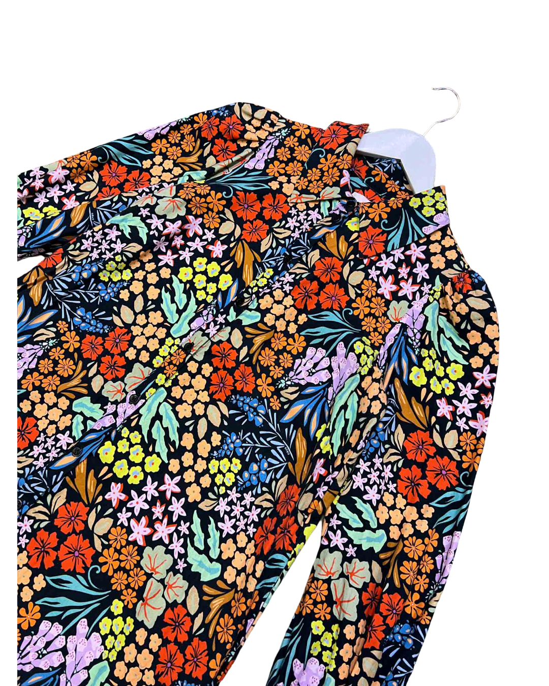 Size XS | Obus Multi Floral Shirt Dress