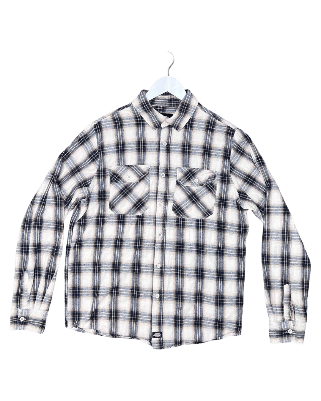 Size L | Dickies Plaid Cotton Flannel Shirt
