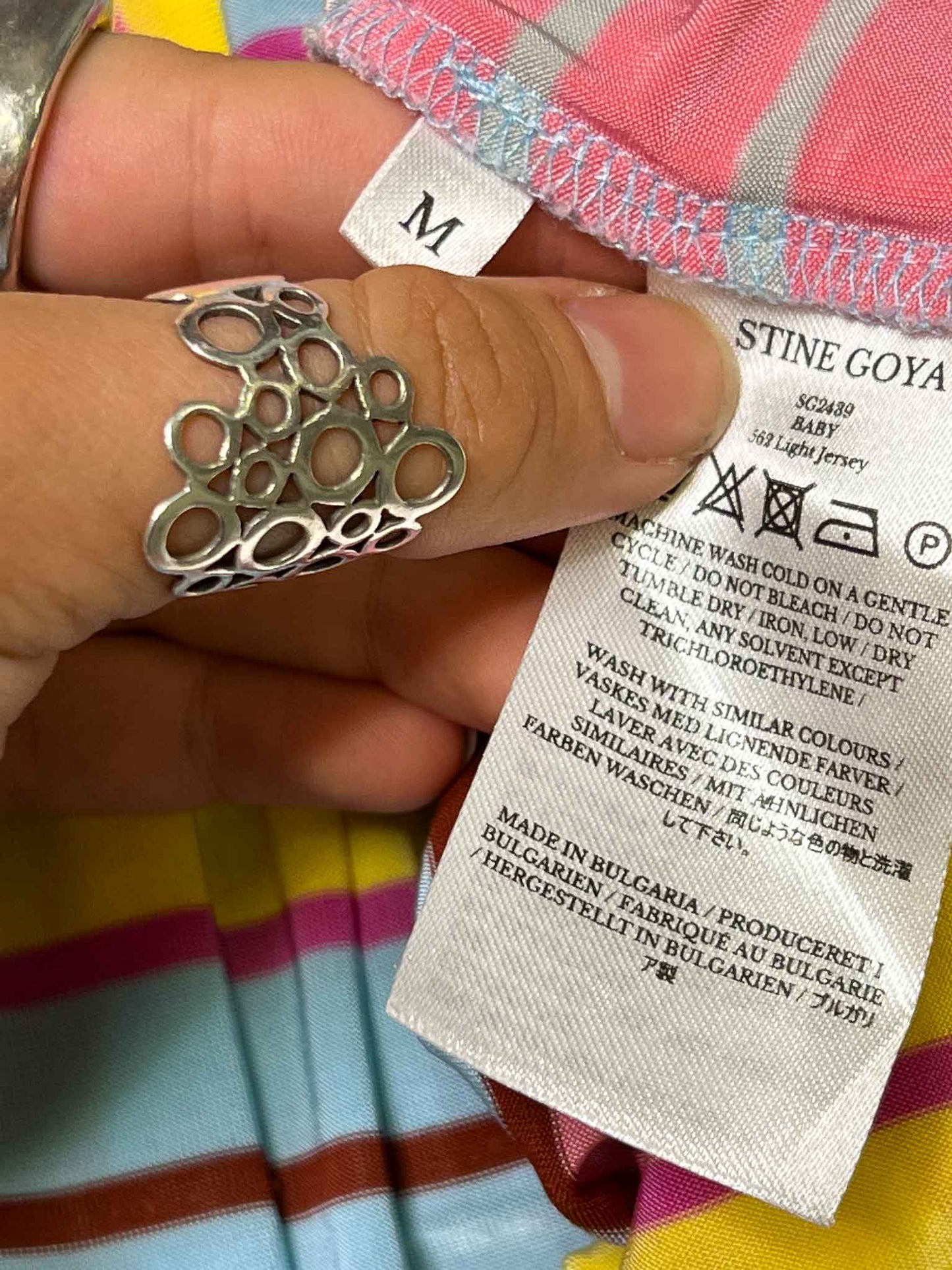 Size M | Stine Goya Dress Striped Mini Dress