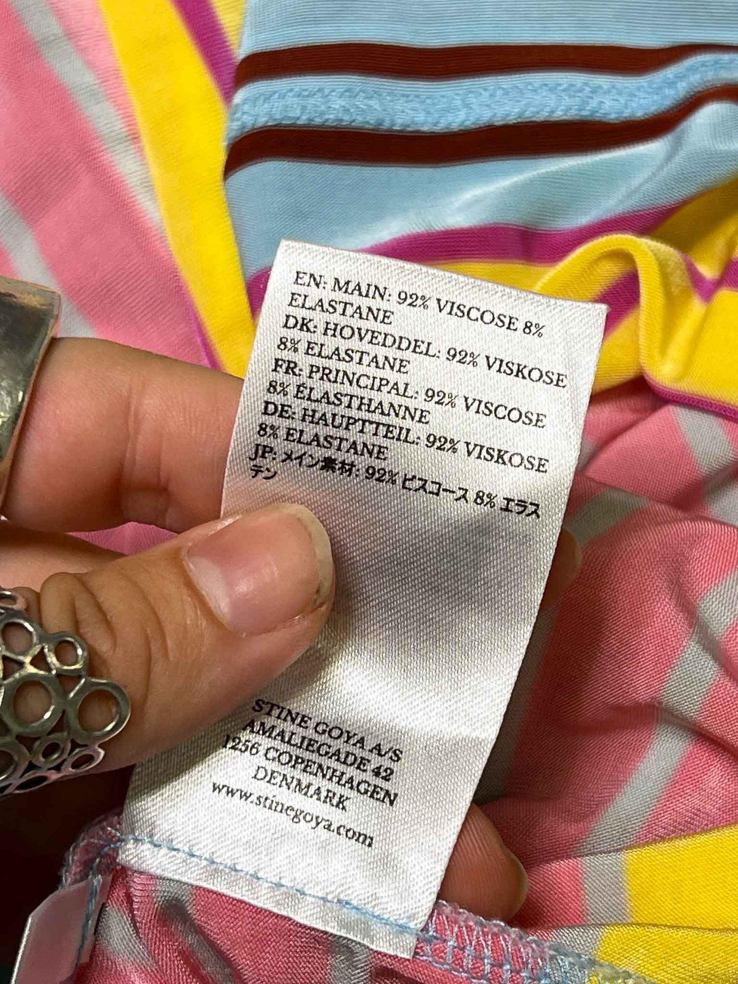 Size M | Stine Goya Dress Striped Mini Dress