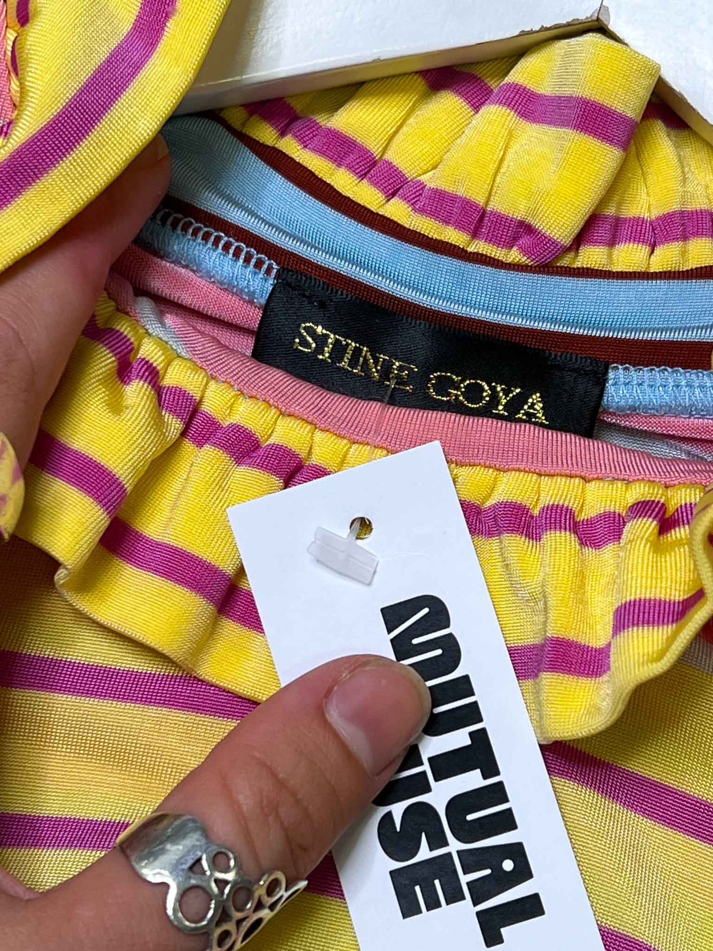 Size M | Stine Goya Dress Striped Mini Dress