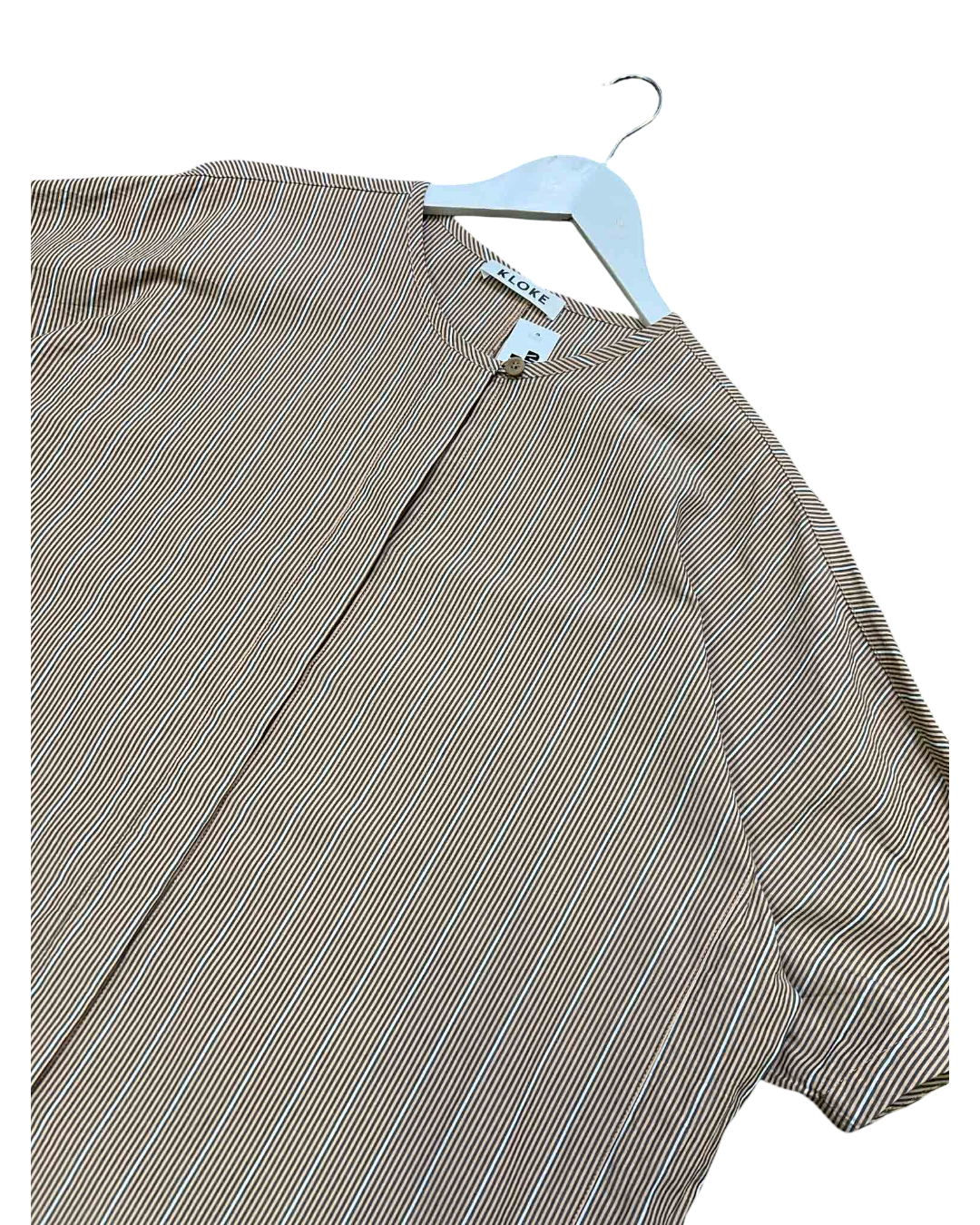 Size S | Kloke Clay Stripe Wane Top