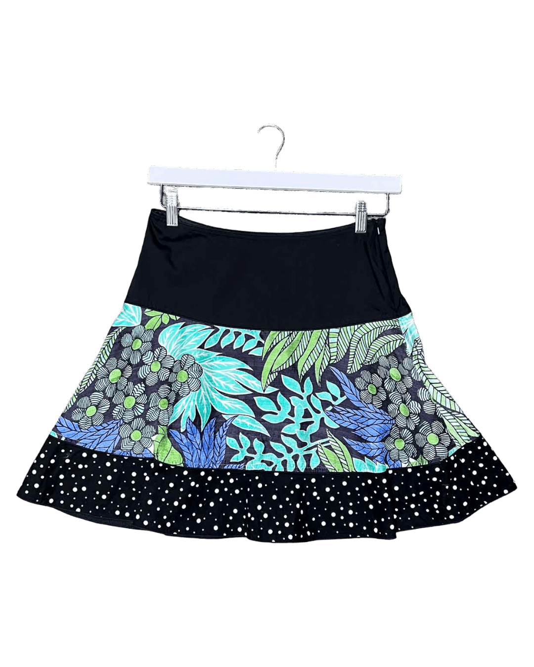 Size S | SYLVESTER Silk Floral Mini Skirt