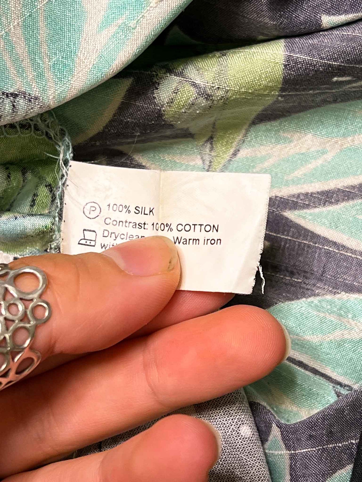 Size S | SYLVESTER Silk Floral Mini Skirt