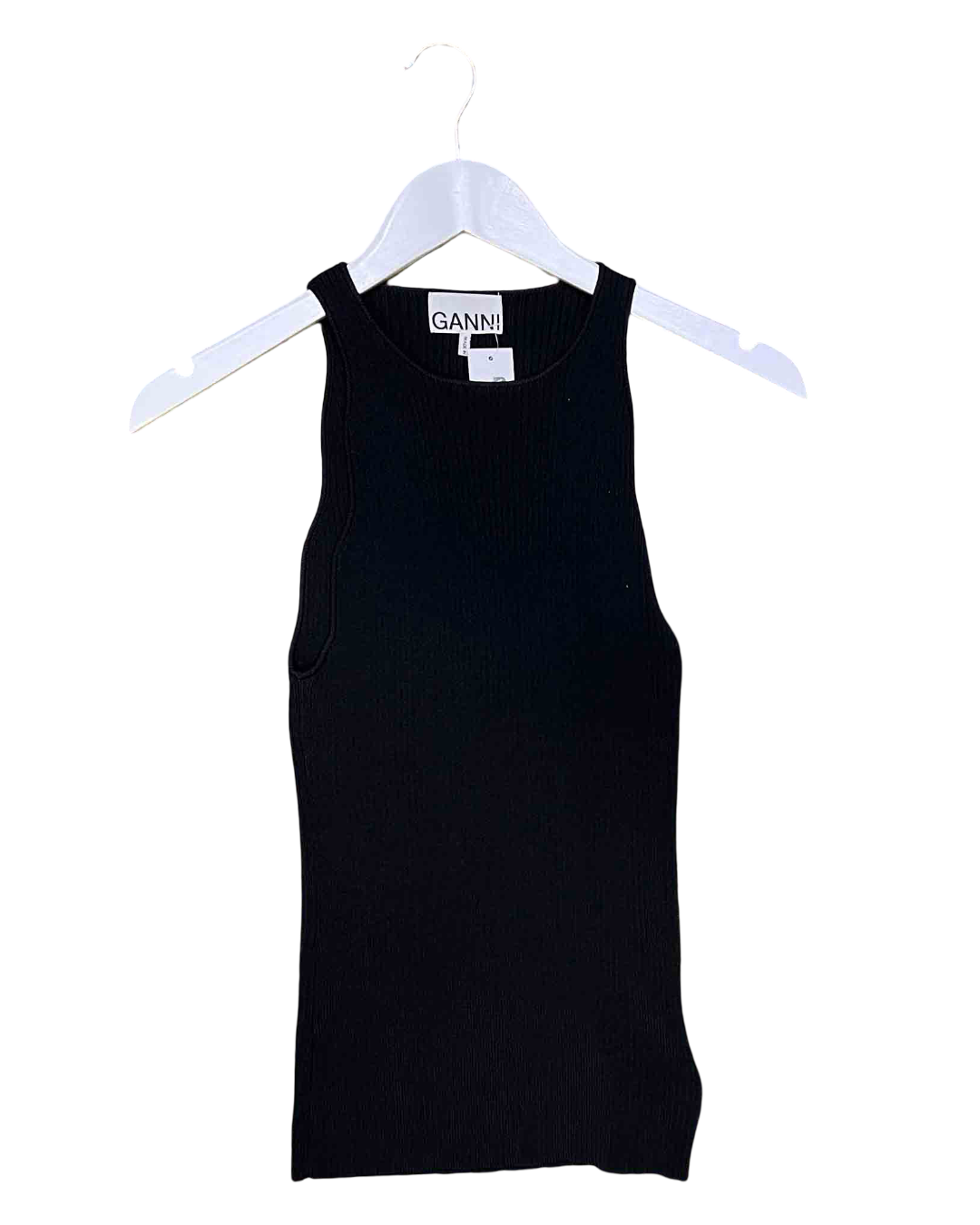 Size XS | Ganni Ribbed Tank Top