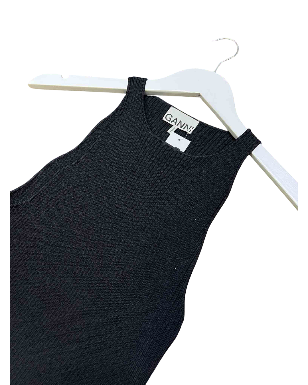 Size XS | Ganni Ribbed Tank Top