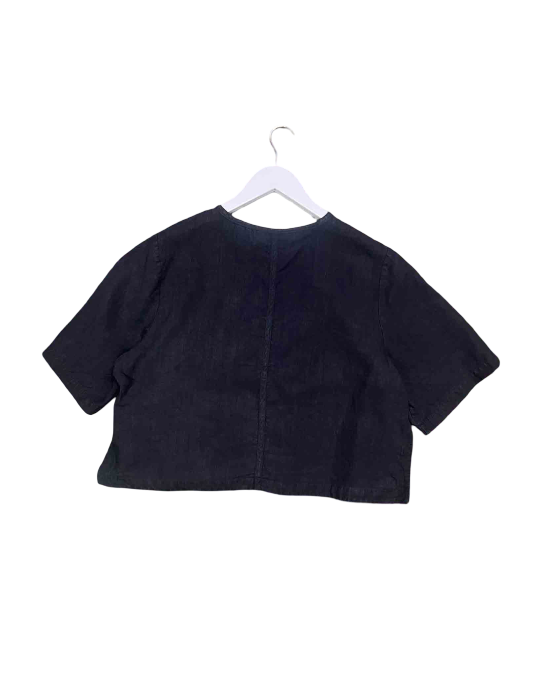 Size L | Alpha60 Boxy Linen Top